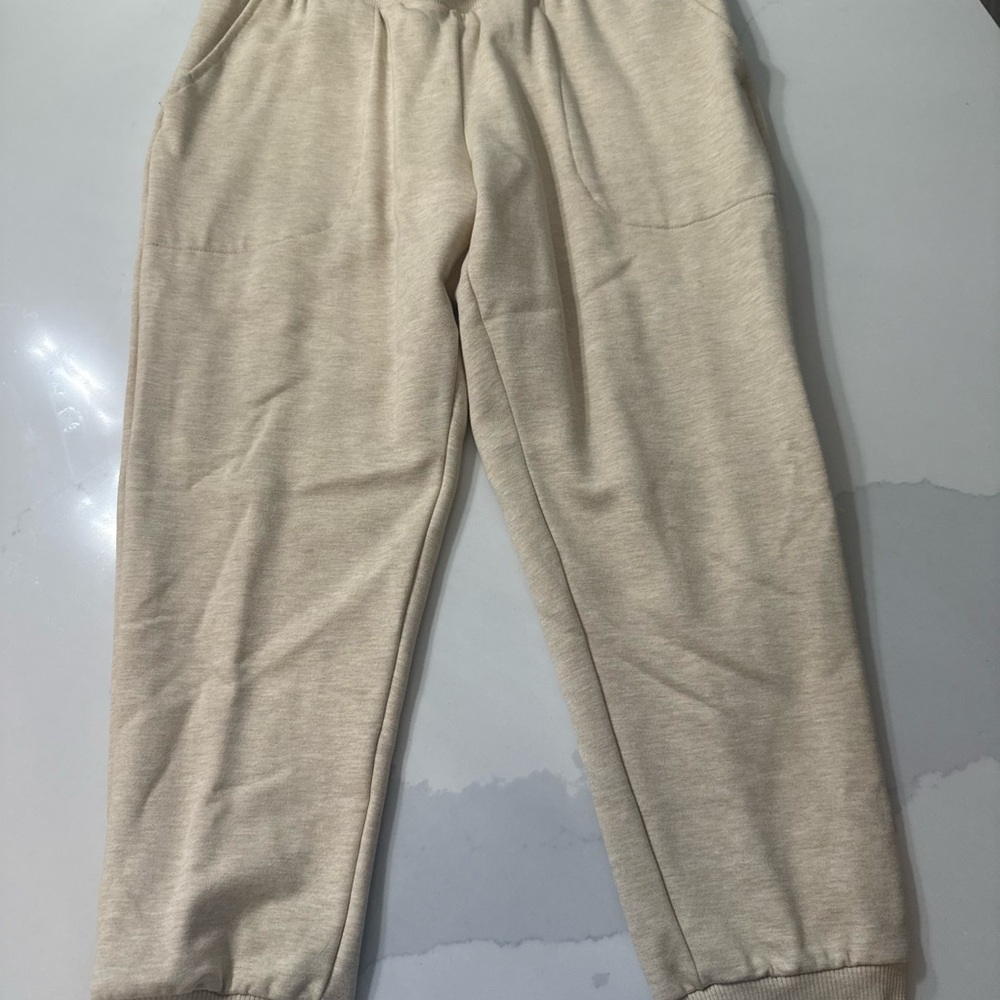 Nike Dri-FIT Beige Jogger Pants